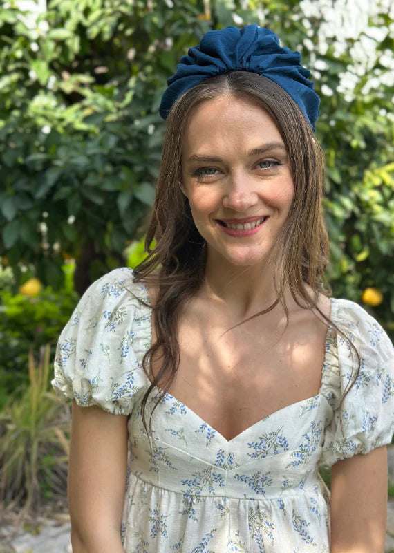 Celine,Tie-in-Back, Turquoise