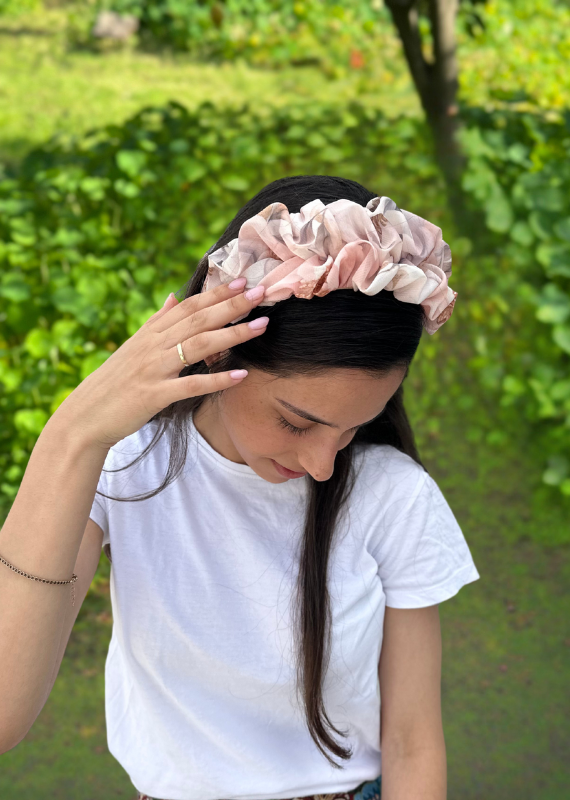 Renee headband, pastel print