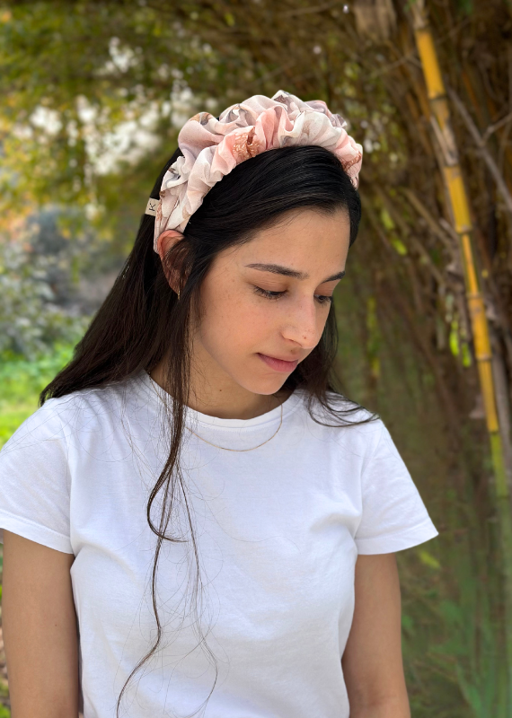 Renee headband, pastel print