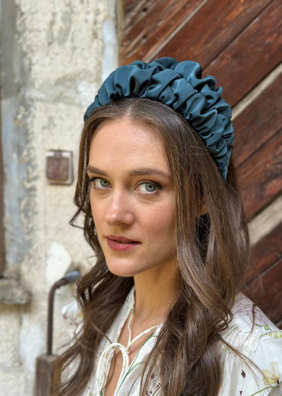 Medium Nemesis Headband, Deep green