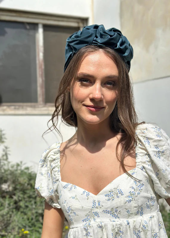 Wide Ellen Headband,Turquoise