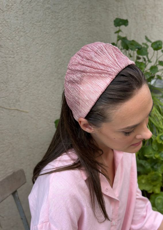 Wide Aria Headband, Pink
