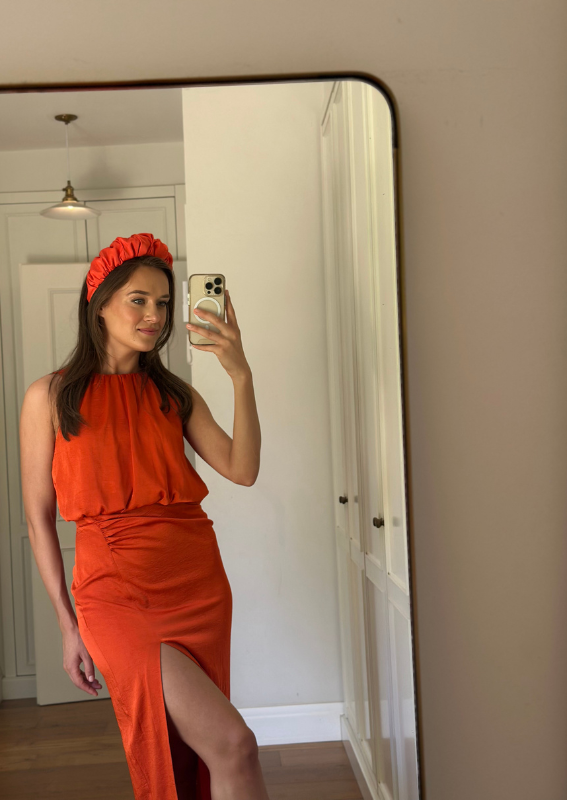 Amur Headband, Orange