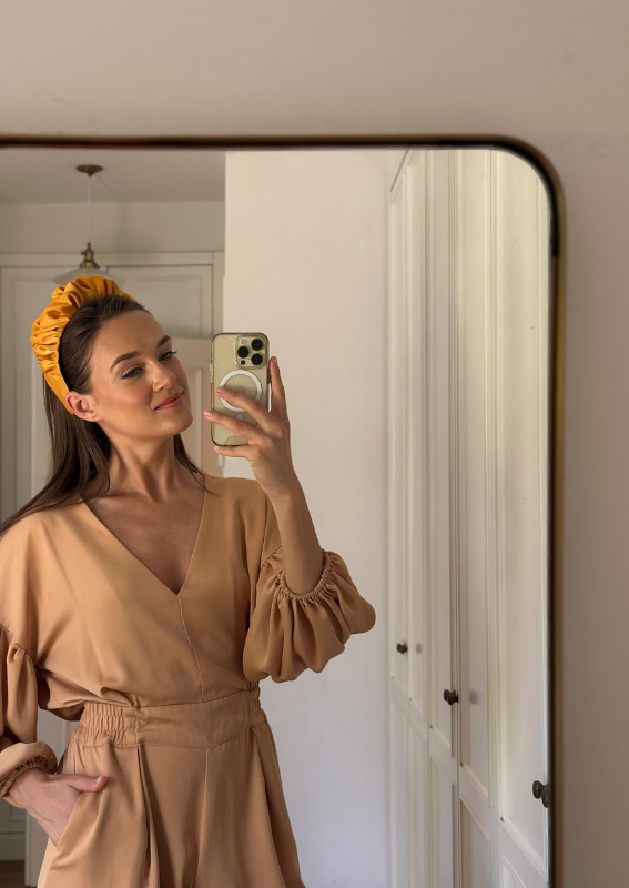 Medium Nemesis Headband, Mustard