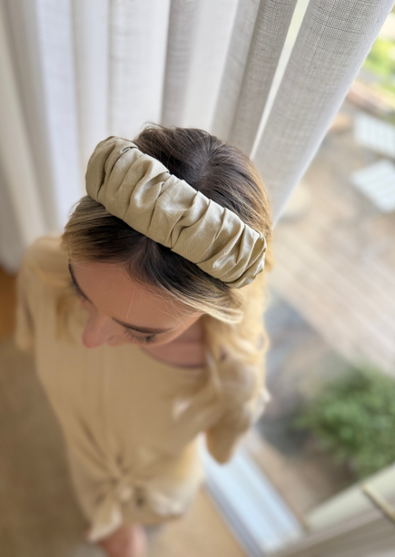 Petite Viola Headband, Yellow