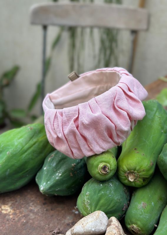 Wide Viola Headband, Pink