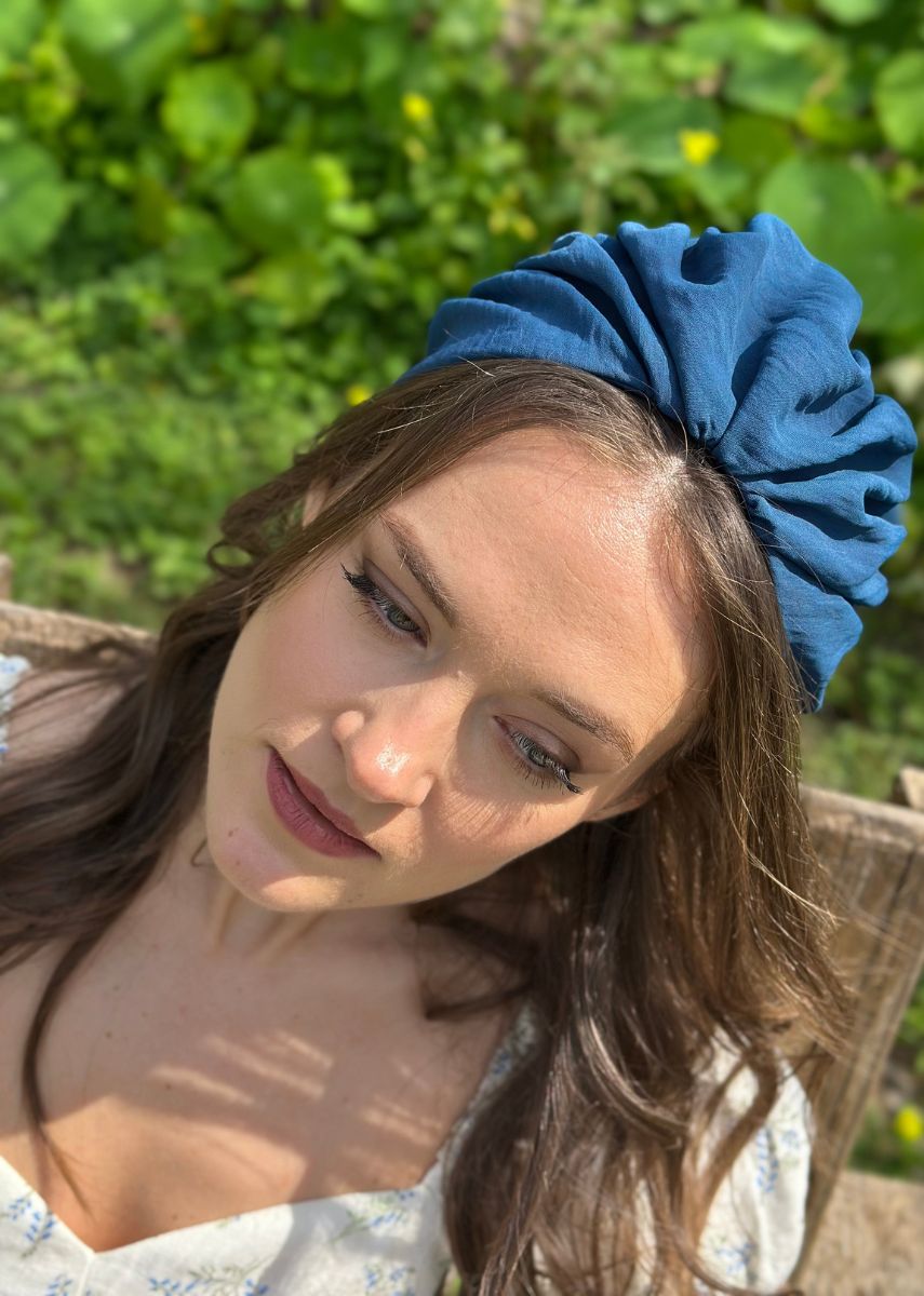 Wide Celine Headband, Turquoise