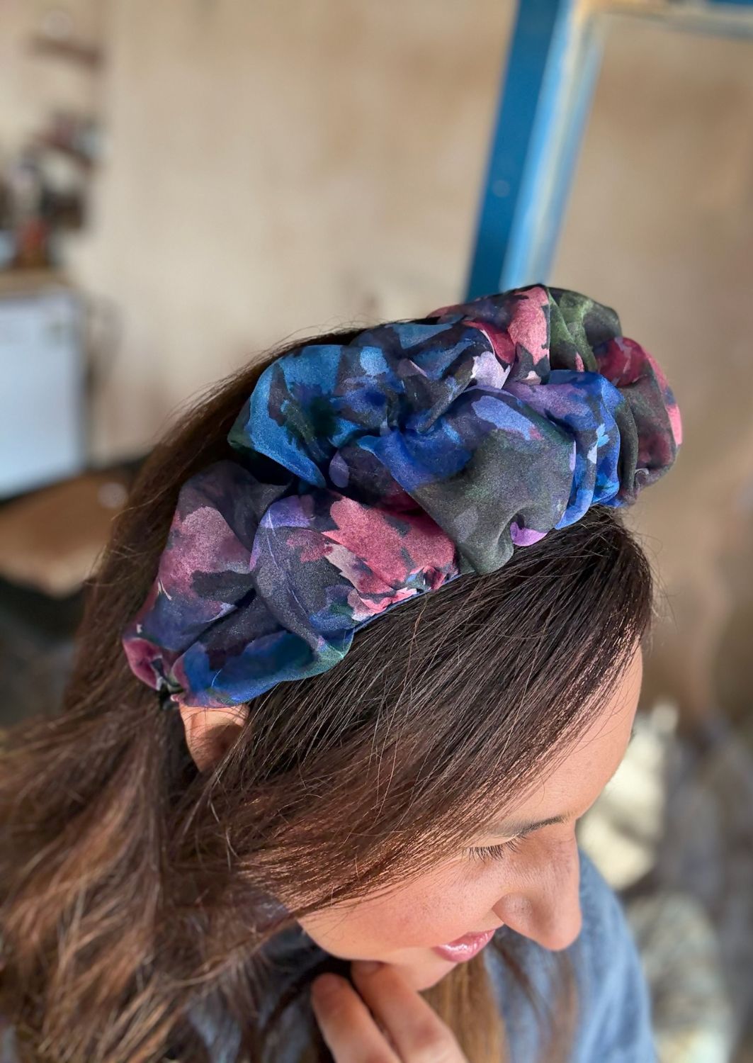 Renee Medium Headband, Skyline