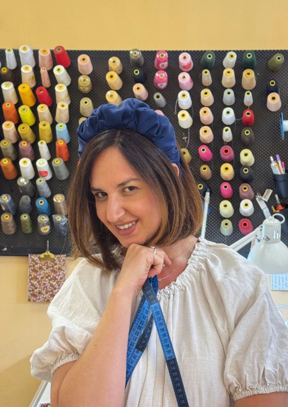 Amur Blue headband