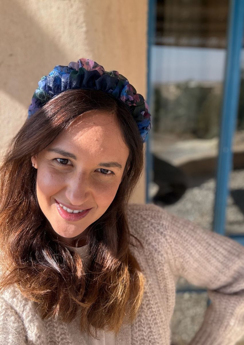 Renee Petite Headband, Skyline