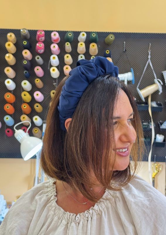 Amur Blue headband