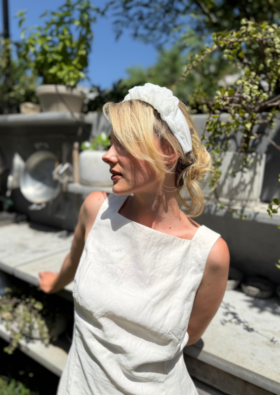 Renee Headband, White