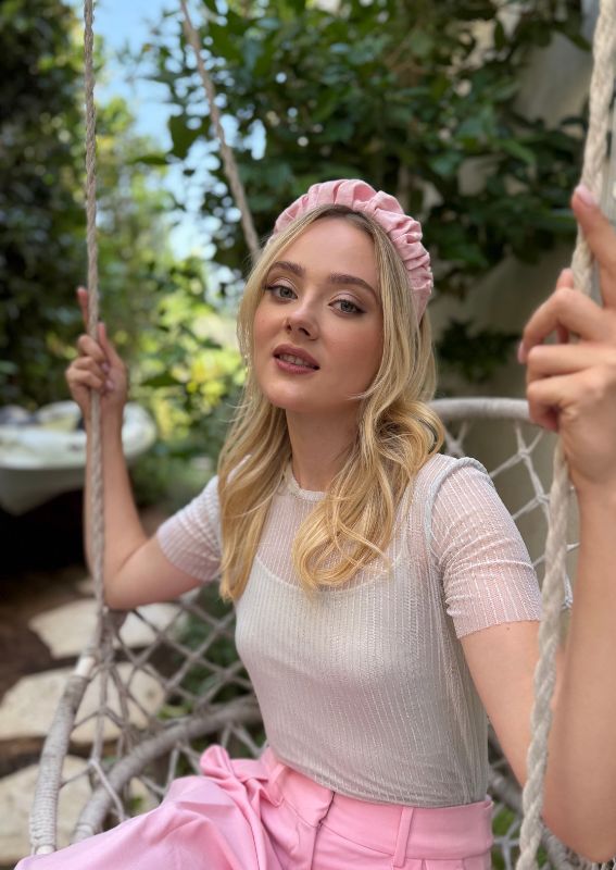 Viola Headband, Pink