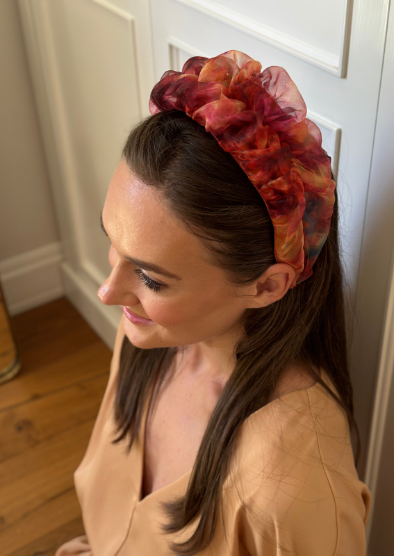 Renee Headband, Manhattan print