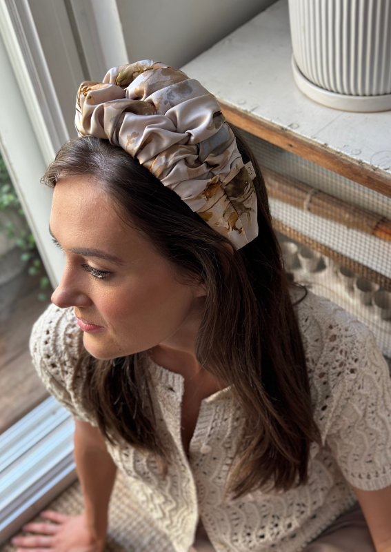 Medium Nemesis Headband, Sand Print