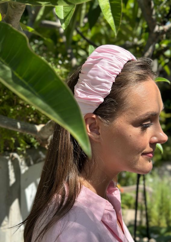 Medium Mila Headband, Baby Pink