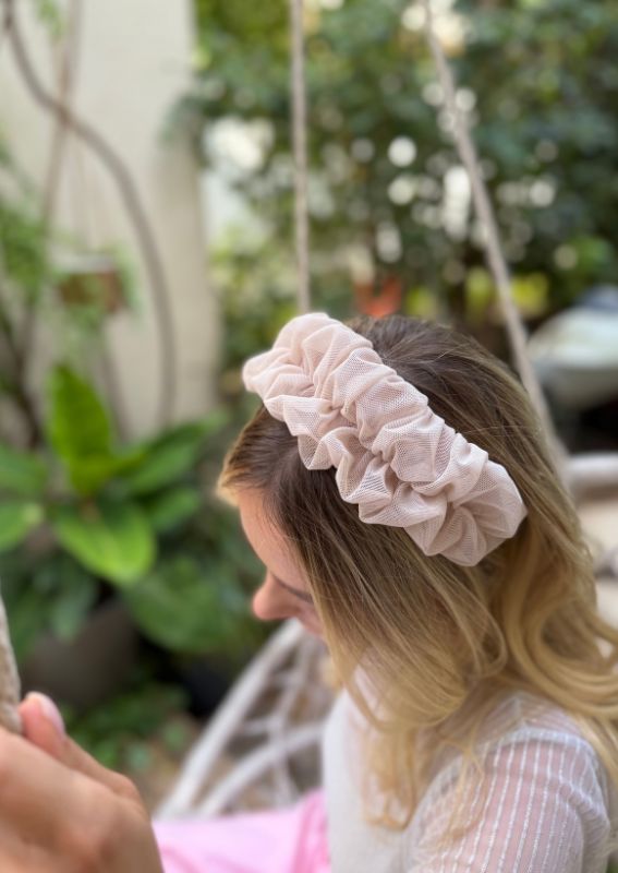 Renee Headband,Pale Pink