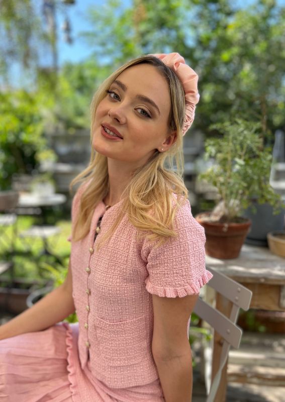 Petite Jan Headband, Pink