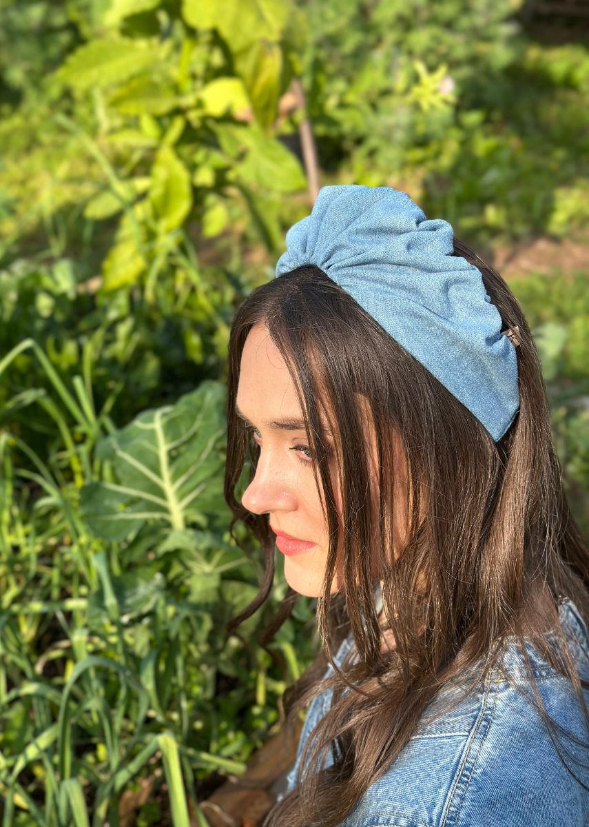 Celine Headband,Denim