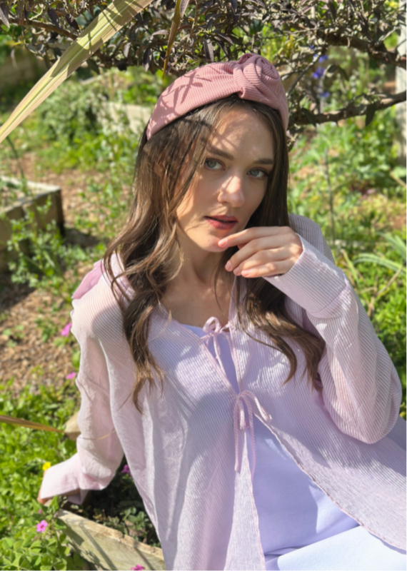 Wide Sierra Headband, Pink