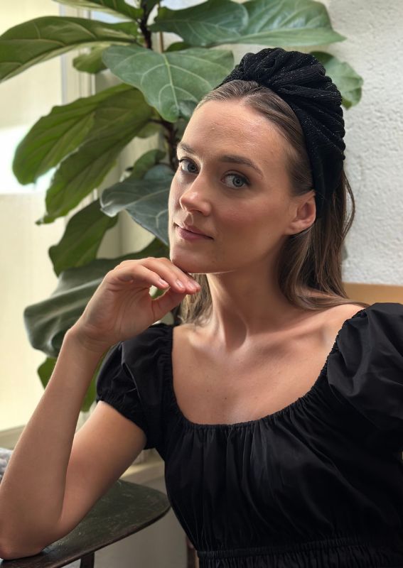 Medium Aria Headband, Black