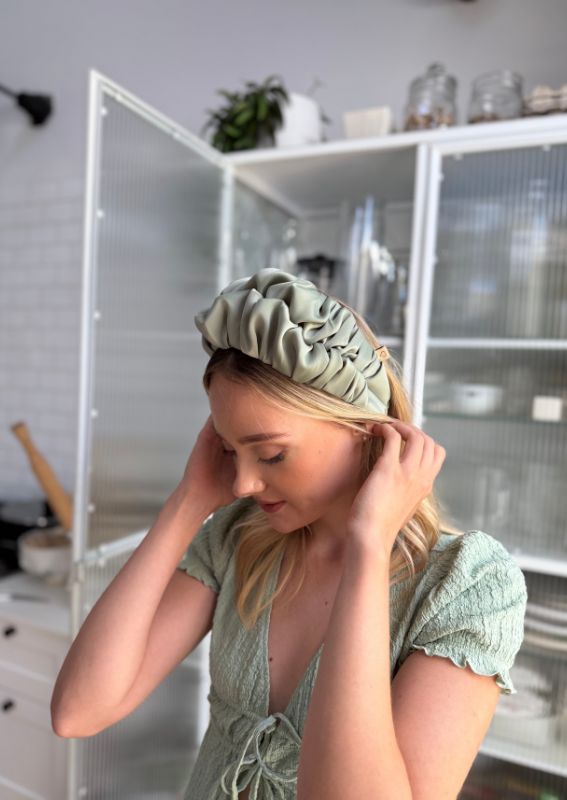 Medium Nemesis Headband, Sage Green