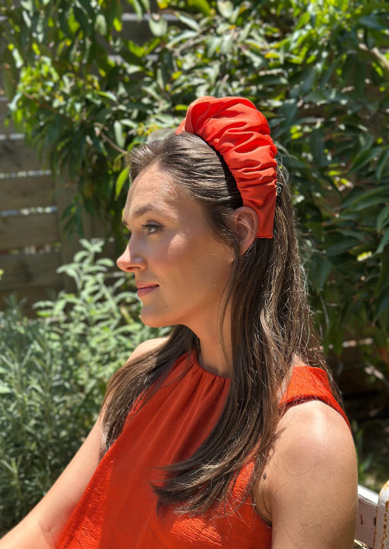 Amur Medium Headband, Orange