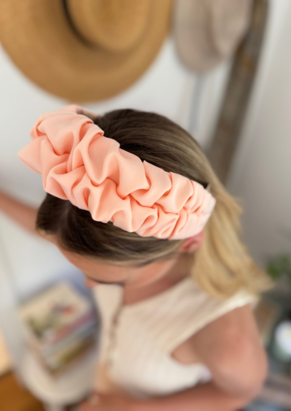 Nemesis Headband, Peach