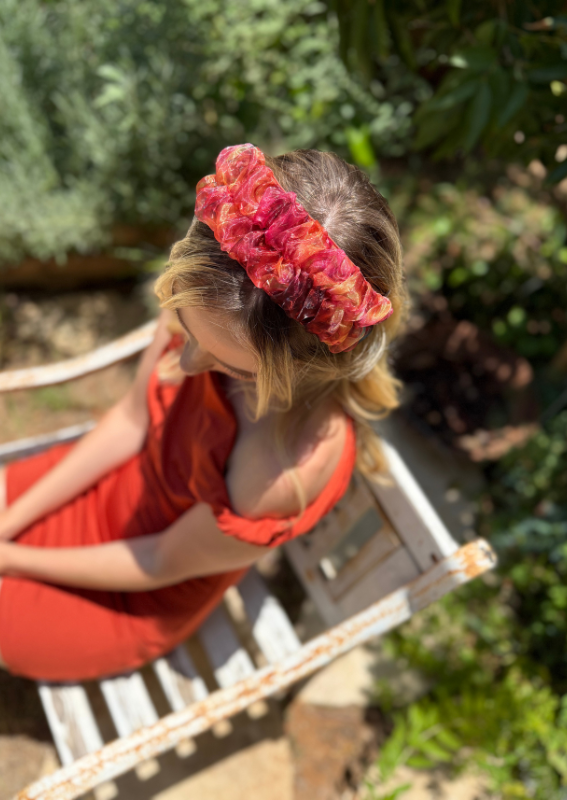 Petite Renee Headband, Orange