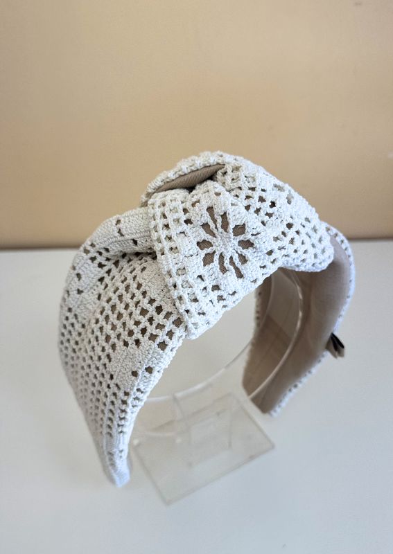 Narrow Crocheted Headband