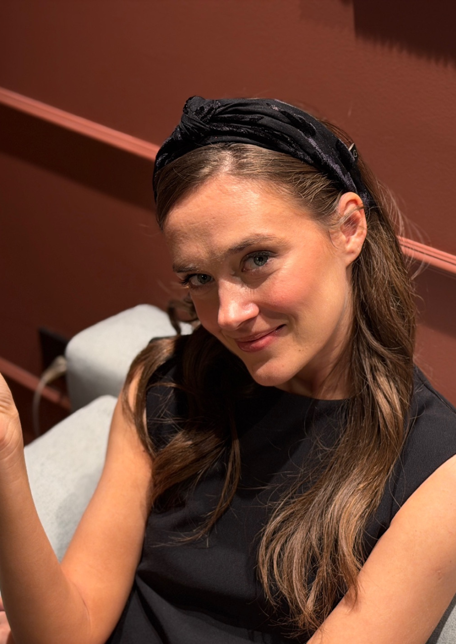 Maya Narrow Headband – Black