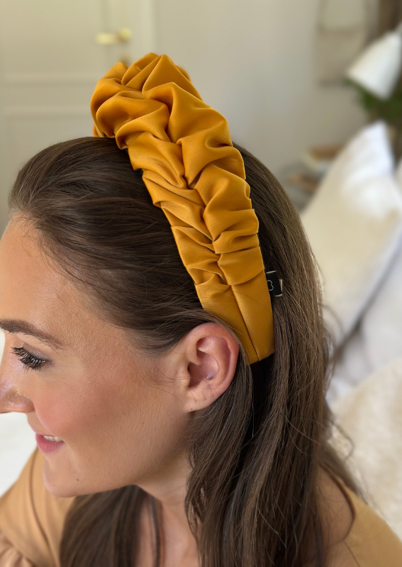 Nemesis Headband, Golden Mustard