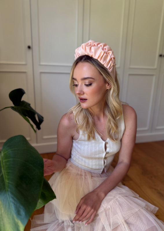 Medium Nemesis Headband, Peach