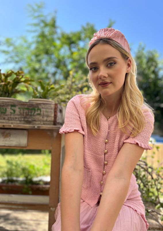 Aria, Tie-in-Back, Pink
