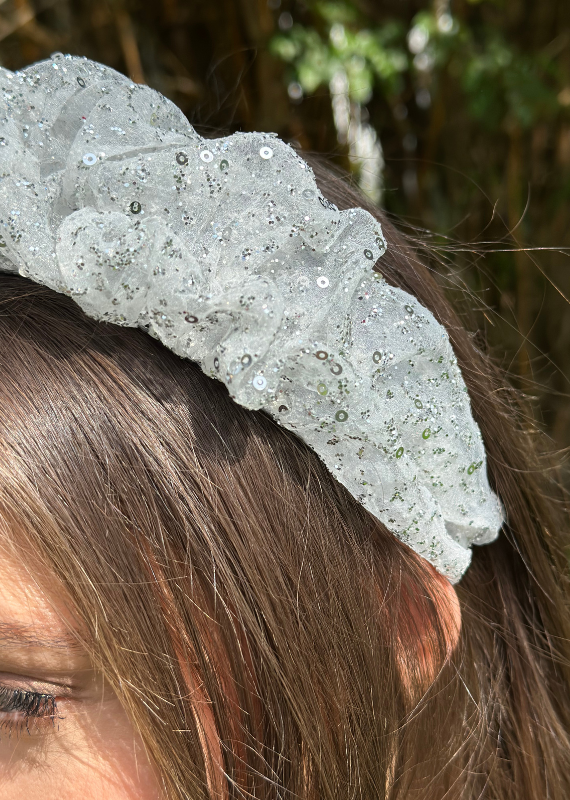 Renee Headband, Silver