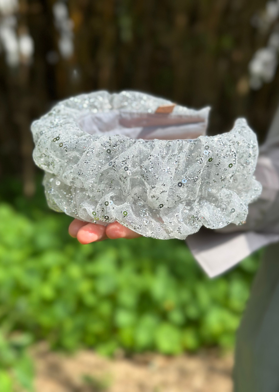 Renee Headband, Silver