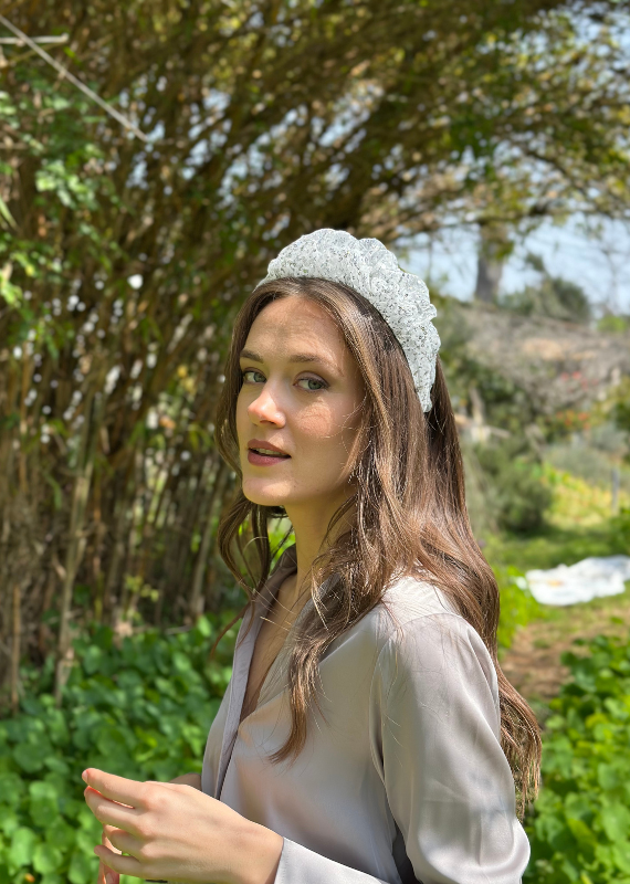 Renee Headband, Silver