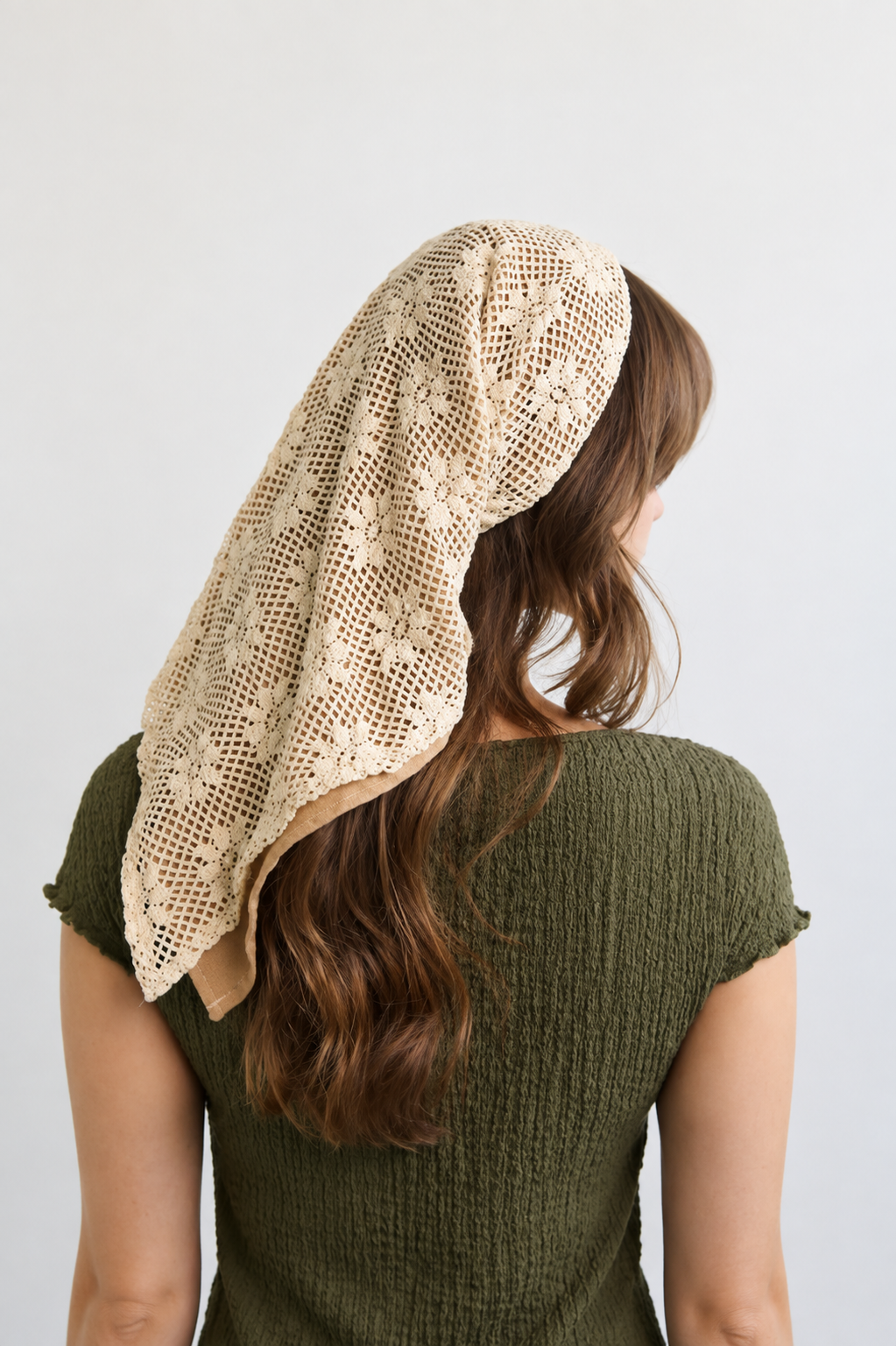 Tahalia Long Crochet Headband