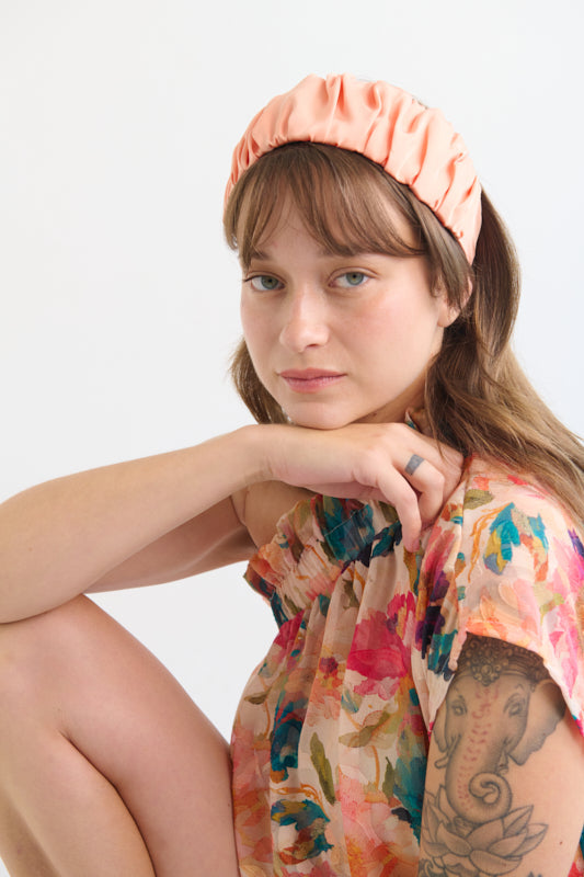 Mila Tie – Peach