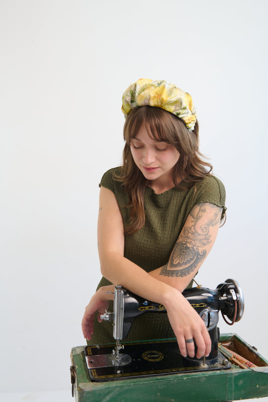 Jan Medium Headband – Olive