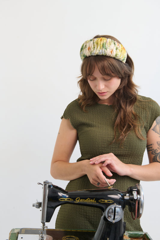 Mila Tie – Olive