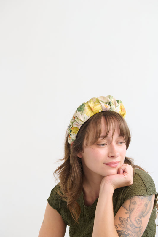 Jan Narrow Headband – Olive