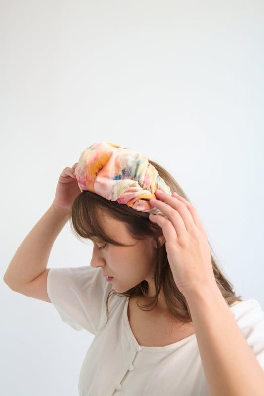 Jan Wide Headband – Clay