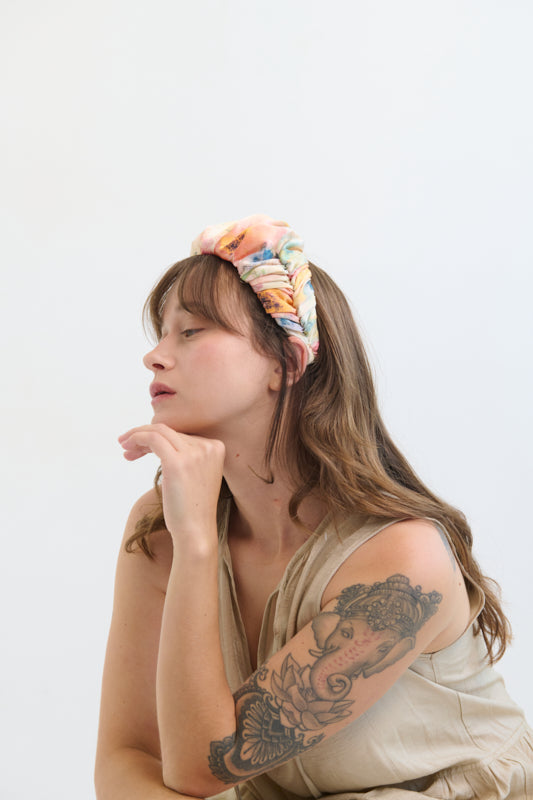 Jan Medium Headband – Clay