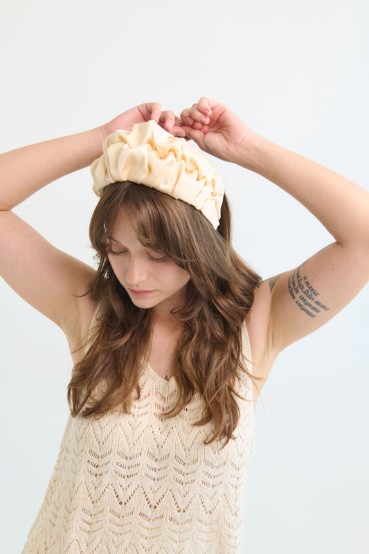 Nemesis Medium Headband – Vanilla