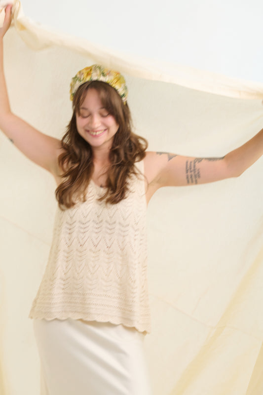 Mila Wide Headband – Olive