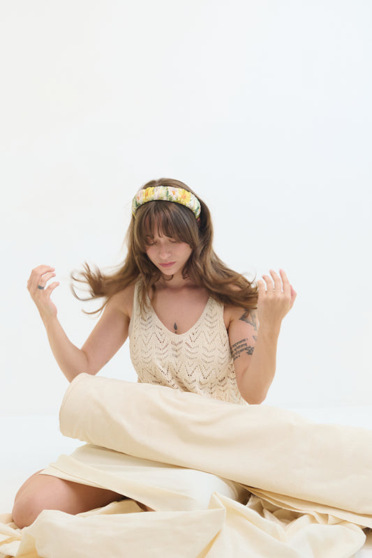 Mila Petite Headband – Olive