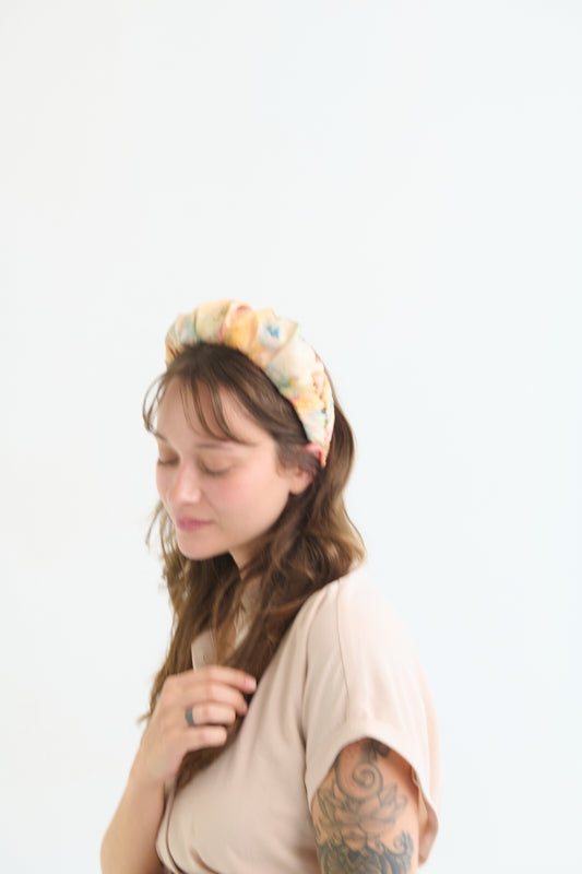Jan Narrow Headband – Clay