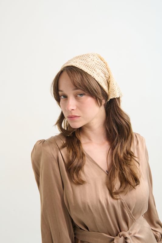 Tahalia Short Crochet Headband