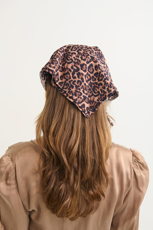 Tahalia Short Leopard Print Headband